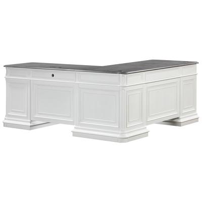Desks Contemporary Design Furniture Roanoke Iron Veneer Wood Grey White CDF-REN-H362-50-55 793580626530 Metal Aluminum Stainless Steel 