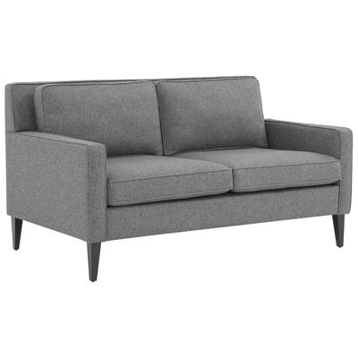 Sofas and Loveseat Contemporary Design Furniture Luna Plywood Polyester Wood Grey CDF-REN-L02222 793580619518 Sofas Loveseat Love seatSofa Polyester Contemporary Contemporary/Mode 