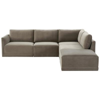 Contemporary Design Furniture Sofas and Loveseat, Loveseat,Love seatSectional,Sofa, Velvet, Contemporary,Contemporary/ModernModern,Nuevo,Whiteline,Contemporary/Modern,tov,bellini,rossetto, Taupe, Plywood,Velvet, Sectionals, 793580620637, CDF-REN-L031