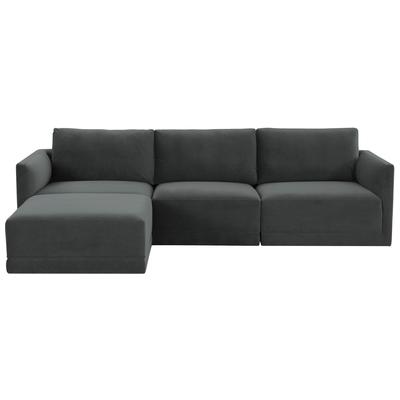 Contemporary Design Furniture Sofas and Loveseat, Loveseat,Love seatSectional,Sofa, Velvet, Contemporary,Contemporary/ModernModern,Nuevo,Whiteline,Contemporary/Modern,tov,bellini,rossetto, Charcoal, Plywood,Velvet, Sectionals, 793580619310, CDF-REN-L