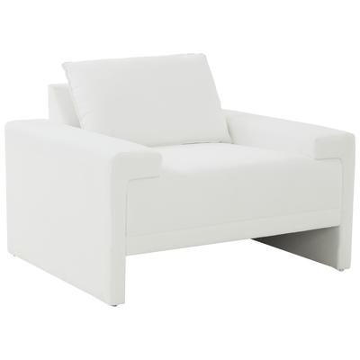Chairs Contemporary Design Furniture Maeve Pine Wood Polyester White CDF-REN-L04011 793580621320 Accent Chairs White snow Accent Chairs Accent 