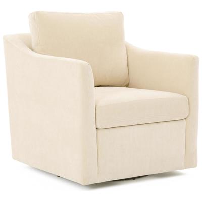 Chairs Contemporary Design Furniture Aiden Plywood Polyester Beige CDF-REN-L06111 793580622310 Accent Chairs Beige Cream beige ivory sand n Accent Chairs Accent 