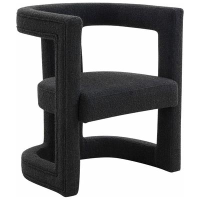 Chairs Contemporary Design Furniture Ada-Chair Birch Boucle Black CDF-S68258 793611834880 Accent Chairs Black ebonyGray GreyPink Fuchs Accent Chairs Accent 