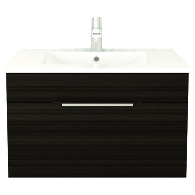 Bathroom Vanities Cutler Kitchen and Bath Textures Melamine / Particle Board Light Brown White Sink FV DW30 772851296306 Under 30 Wall Mount Vanities 25 