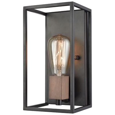 ELK Lighting Wall Sconces, Contemporary,Modern / Contemporary,Modern,SCONCE, Indoor,Lighting, Complete Vanity Sets, Modern / Contemporary, Metal, Indoor Lighting, Sconce, 748119112091, 14460/1