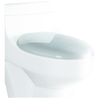 Toilet Seats Eago Bathroom Plastic White R-108SEAT 811413026668 Toilet Seat 