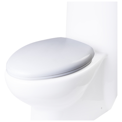 Toilet Seats Eago Bathroom Plastic White R-309SEAT 811413026699 Toilet Seat 
