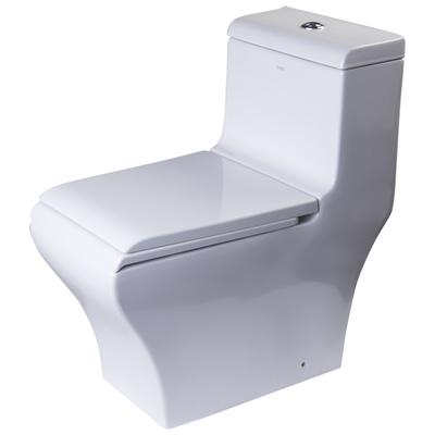 Toilets Eago Bathroom Porcelain White White Floor Mount TB356 811413022387 Toilet Complete Vanity Sets 