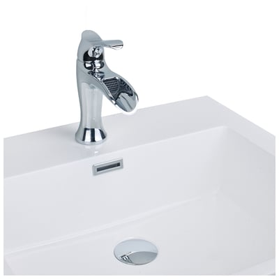 Eviva Bathroom Faucets, Single Hole, Single Handle, Bathroom,Single Handle,Single Hole, Single, Complete Vanity Sets, Chrome, Brass/Ceramic Valve, Faucets, 730699416454, EVFT164CH