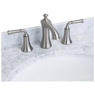 Eviva Bathroom Faucets, Widespread, Modern,Widespread, Bathroom,Widespread, Complete Vanity Sets, Brushed Nickel, Brass/Ceramic Valve, Faucets, 730699411831, EVFT280BN