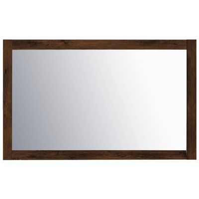 Bathroom Mirrors Eviva Sun Rosewood EVMR-48X30-RSWD Glass mirror Wood MDF Plywood 