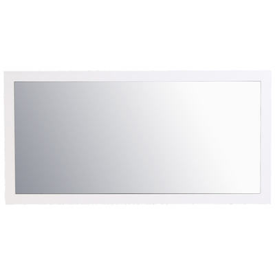 Bathroom Mirrors Eviva Sun Glossy White EVMR-60X30-GWH Whitesnow Glass mirror Wood MDF Plywood 