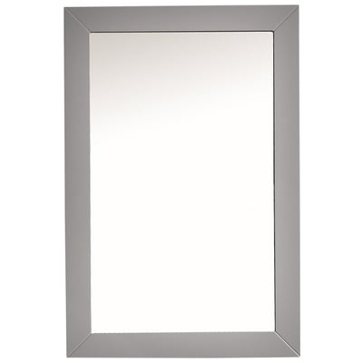 Bathroom Mirrors Eviva Acclaim Grey EVMR69-30GR GrayGrey Glass mirror Wood MDF Plywood 