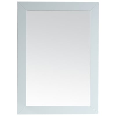 Bathroom Mirrors Eviva Acclaim White EVMR69-30WH Whitesnow Glass mirror Wood MDF Plywood 