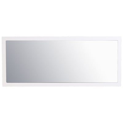 Bathroom Mirrors Eviva Sun Glossy White EVMR-72X30-GWH Whitesnow Glass mirror Wood MDF Plywood 