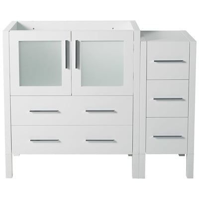 Bathroom Vanities Fresca Bari White FCB62-3012WH 817386022447 40-50 Modern White Cabinets Only 25 
