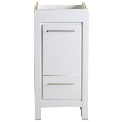 Bathroom Vanities Fresca Trieste White FCB8118WH 817386023116 Under 30 Modern White Cabinets Only 25 
