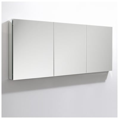 Medicine Cabinets Fresca Senza Mirror FMC8020 817386028074 Aluminum Mirror 