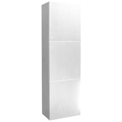 Storage Cabinets Fresca Senza White FST8090WH 818234013099 Whitesnow Bathroom Linen White White Complete Vanity Sets 
