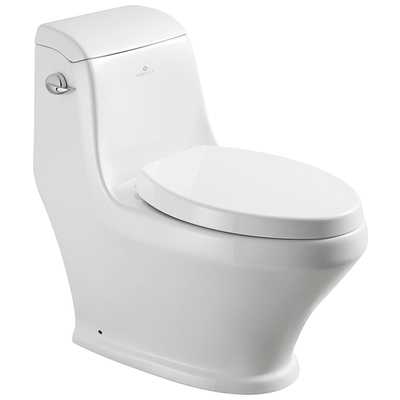 Toilets Fresca Volna White FTL2133 818234013310 White Complete Vanity Sets 