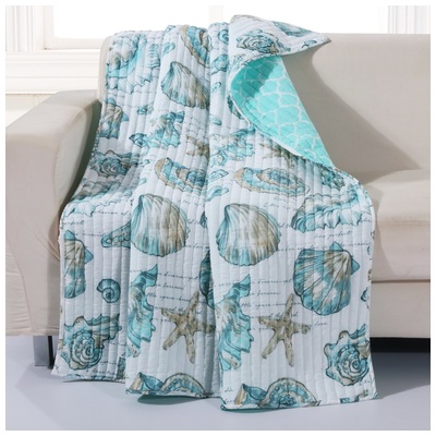 Greenland Home Fashions Blankets and Throws, White,snow, 