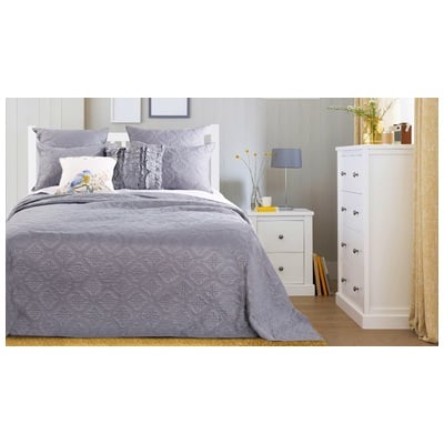 Greenland Home Fashions Quilts-Bedspreads and Coverlets, Gray,GreyStone Gray, King,Queen, Cotton,Microfiber,Polyester, Stone Gray, 3-Piece Queen, 100% ultra-soft brushed microfiber face & back. 60% Cotton, 40% polyester fill., Bedspread Set, 63604739