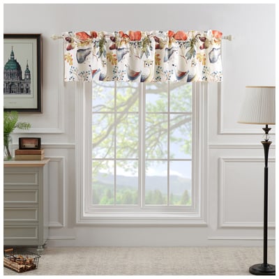 Drapes and Window Treatments Greenland Home Fashions Willow 100% Polyester Owl GL-1806BWV1 636047391872 Window Rod Pocket 100% Polyester Curtain 