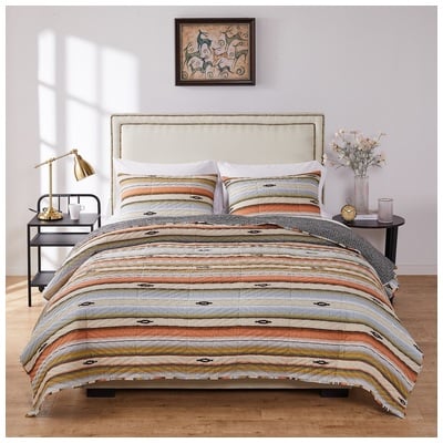Greenland Home Fashions Quilts-Bedspreads and Coverlets, Brown,sableCream,beige,ivory,sand,nudeGreen,emerald,tealPink,Fuchsia,blushSage, Full,DoubleKing,Queen,Twin, Microfiber,Polyester, Rose, 3-Piece King/Cal King, 100% Microfiber face and back; 100