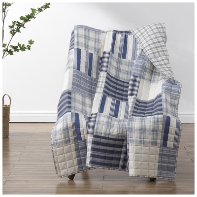 Greenland Home Fashions Blankets and Throws, Blue,navy,teal,turquiose,indigo,aqua,SeafoamGreen,emerald,teal, Throw, brushed microfiber,Cotton,Microfiber,Polyester, Blue, Throw, 100% brushed microfiber shell; 60% cotton, 40% polyester, cotton rich fil