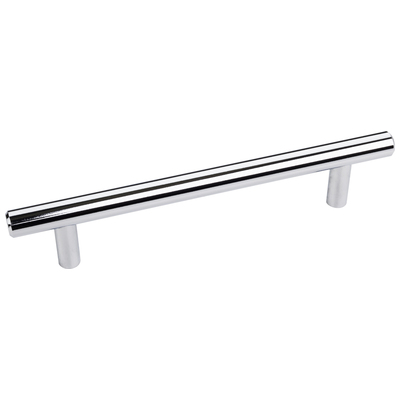 Knobs and Pulls Hardware Resources Naples Steel Polished Chrome Polished Chrome Knobs and Pulls 176PC 843512044854 Pulls Contemporary Stainless Steel Steel Polished Chrome Bar Complete Vanity Sets 