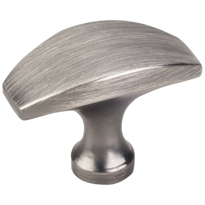 Knobs and Pulls Hardware Resources Cosgrove Zinc Brushed Pewter Brushed Pewter Knobs and Pulls 382BNBDL 843512048654 Knobs Transitional Zinc Brushed Pewter Complete Vanity Sets 