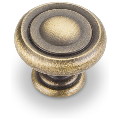 Hardware Resources Knobs and Pulls, Transitional, Brass,Zinc, Antique Brushed Satin Brass,Satin Brass, Complete Vanity Sets, Antique Brushed Satin Brass, Transitional, Zinc, Knobs and Pulls, Knobs, 843512008160, 117ABSB
