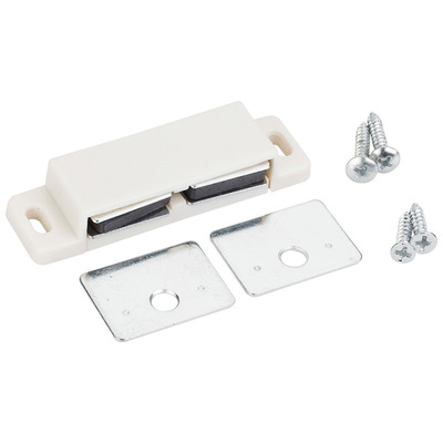 main Hardware Resources Vitus White 50621-R 843512028830 Catches Under $3 Complete Vanity Sets 