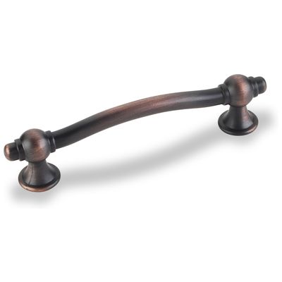 Knobs and Pulls Hardware Resources Syracuse Zinc Brushed Oil Rubbed Bronze Brushed Oil Rubbed Bronze Knobs and Pulls 575-96DBAC 843512035630 Pulls Transitional Zinc Brushed Oil Rubbed Bronze Complete Vanity Sets 
