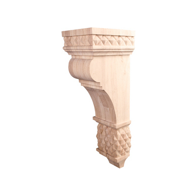 Hardware Resources Moldings and  Carvings, Complete Vanity Sets, Corbels, 843512033476, COR15-3RW