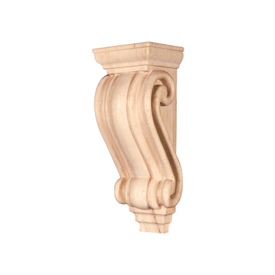 Hardware Resources Moldings and  Carvings, Complete Vanity Sets, Corbels, 843512009259, CORC-PCH