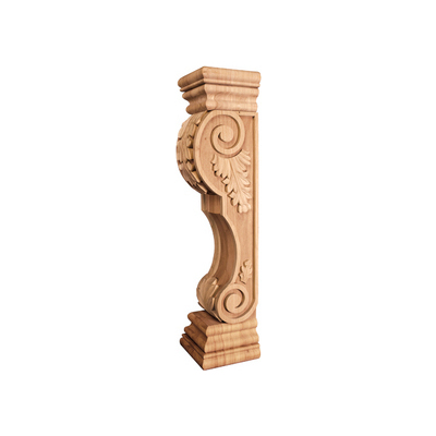 Moldings and Carvings Hardware Resources DuBois Unfinished FCORB-MP 843512013195 Fireplace Corbels Complete Vanity Sets 
