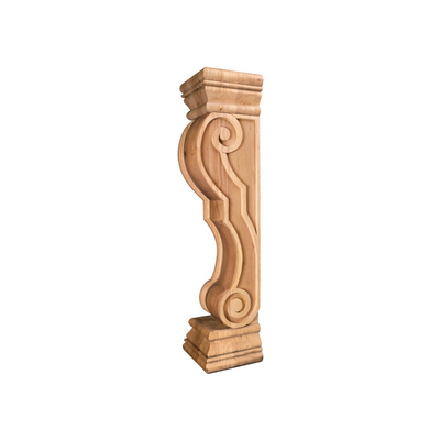Moldings and Carvings Hardware Resources DuBois Unfinished FCORQ-ALD 843512013218 Fireplace Corbels Complete Vanity Sets 