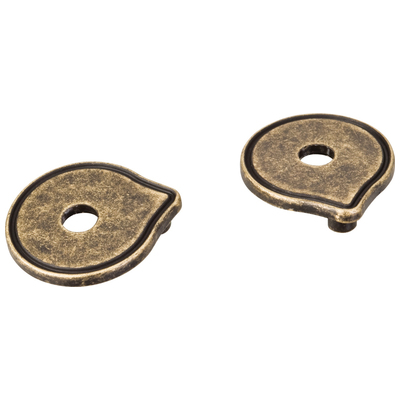 Hardware Resources Knobs and Pulls, Brass,Zinc, Antique Brass,Distressed Antique Brass, Complete Vanity Sets, Distressed Antique Brass, Zinc, Knobs and Pulls, Pulls, 843512027659, PE04-ABM-D