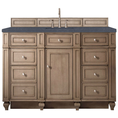 Bathroom Vanities James Martin Bristol Parawood Plywood Panels Blac Whitewashed Walnut Whitewashed Walnut 157-V60S-WW-3CSP 846871077990 Vanity Single Sink Vanities 50-70 Transitional Light Brown With Top and Sink 