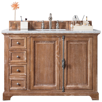 Bathroom Vanities James Martin Providence Ash Yellow Poplar Plywood Pa Driftwood Driftwood 238-105-5211-3AF 846871043469 Vanity Single Sink Vanities 40-50 Transitional Light Brown With Top and Sink 
