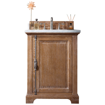 Bathroom Vanities James Martin Providence Ash Yellow Poplar Plywood Pa Driftwood Driftwood 238-105-V26-DRF-3EJP 846871080167 Vanity Single Sink Vanities Under 30 Transitional Light Brown With Top and Sink 