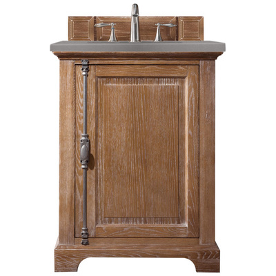 Bathroom Vanities James Martin Providence Ash Yellow Poplar Plywood Pa Driftwood Driftwood 238-105-V26-DRF-3GEX 846871080181 Vanity Single Sink Vanities Under 30 Transitional Light Brown With Top and Sink 