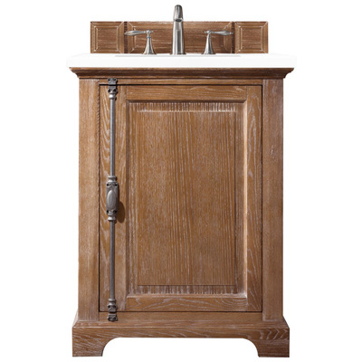 Bathroom Vanities James Martin Providence Ash Yellow Poplar Plywood Pa Driftwood Driftwood 238-105-V26-DRF-3WZ 840108953095 Vanity Single Sink Vanities Under 30 Transitional Light Brown With Top and Sink 