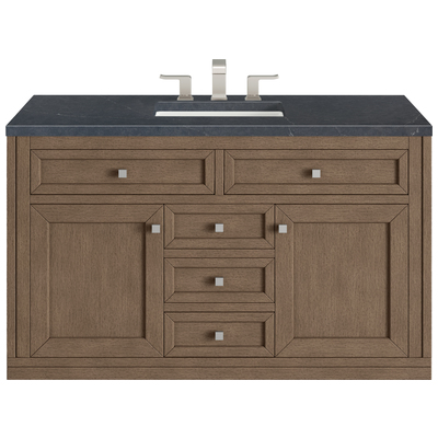 Bathroom Vanities James Martin Chicago Parawood Plywood Black Walnu Whitewashed Walnut Whitewashed Walnut 305-V48-WWW-3CSP 846871081355 Vanity Single Sink Vanities 40-50 Modern Light Brown Wall Mount Vanities With Top and Sink 