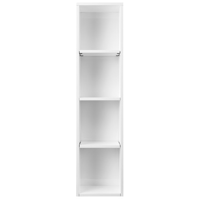 Storage Cabinets James Martin Milan 803-SC1248-GW 840108921438 Storage Cabinet Bathroom White 