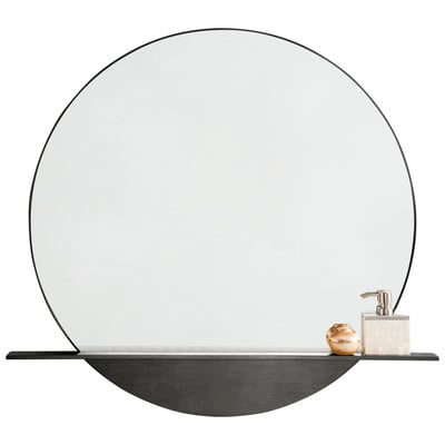 Bathroom Mirrors James Martin Platform 909-M36-MDI 840108900303 Mirror Metal Aluminum Steel Ironmirro 