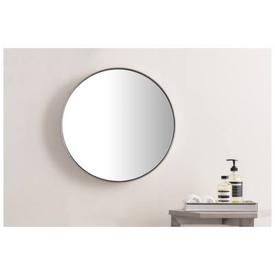 Bathroom Mirrors James Martin Simplicity 941-M20-BNK 846871072889 Mirror Metal Aluminum Steel Ironmirro 