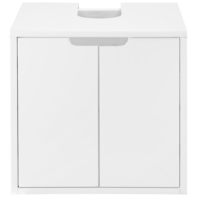 Storage Cabinets James Martin Boston Poplar Solids + Veneers with M Glossy White Glossy White C105-SC19-GW 846871099725 Storage Cabinet Bathroom White 