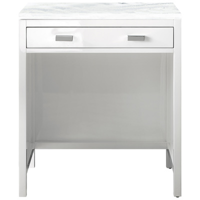 Vanity tops James Martin Addison E444-CU30-GW-3AF 840108915758 Countertop Unit Countertop Modern Transitional Solid surface Carrara White Grey White Whi 